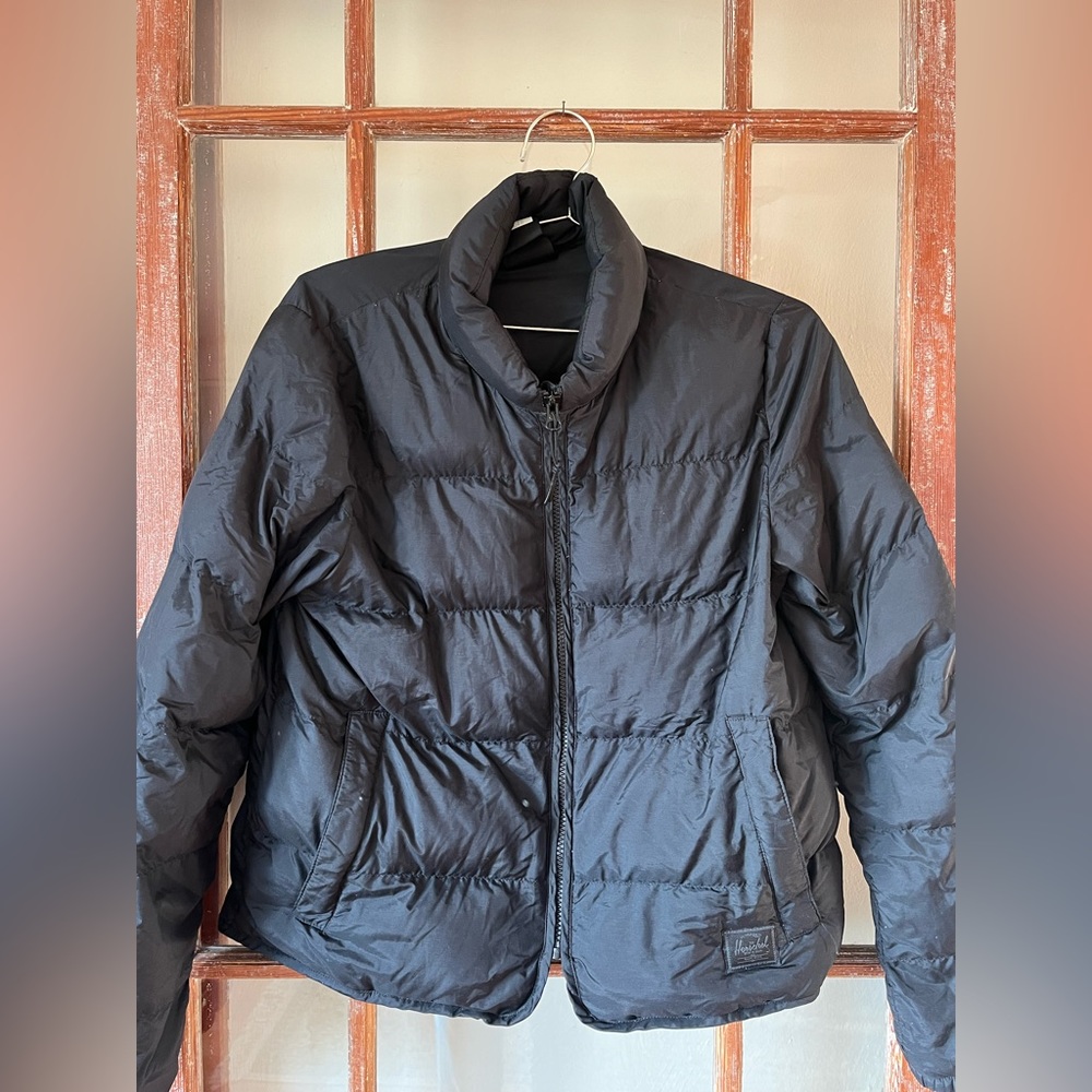 Herschel Supply Company Black Puffer Jacket